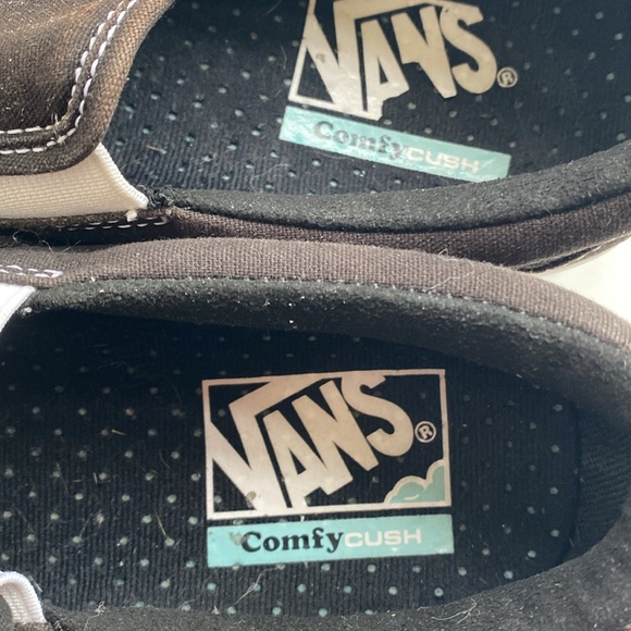 Van’s classic slip-on black white sneakers unisex Men’s 4.5 Women’s 6 - Picture 5 of 6